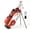 Red - Heights 4'8" to 5'3", variant on PGA TOUR x First Tee Junior Golf Club Set with Carry Bag, 5-Piece, Right-Handed, Kids Heights 3'6" to 4'1", Orange