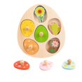 thumbnail image 2 of ChicYu Kids Early Education Shape Hand Board Teaching Puzzle Insert Board Shape Educational Toy Enhancing Fine Motor Skills and Shape Cognizant, 2 of 6