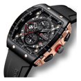 thumbnail image 3 of Reloj Curren Luminous Quartz con calendario cronógrafo, color negro, bisel, color negro, color de fondo negro, 3 of 8