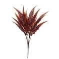 thumbnail image 2 of Artificial Fern Plants Faux Greenery Wall Decor Realistic Persian Leaf Plants for Indoor Outdoor Garden Patio Vertical Wall Decoration,1 Bundle,D, 2 of 6