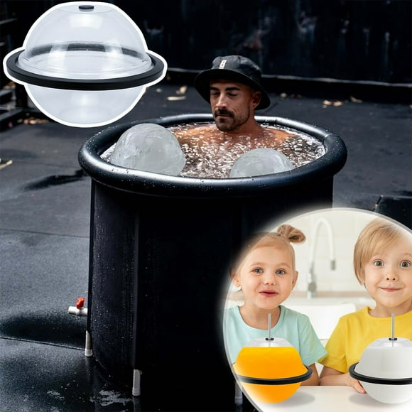 1pc Extra Large Round Ice Mould Versatile Durable Ice Maker Ice Bath Accessories For Ice Bath Coolers