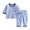 Dark Blue, variant on Hwmodou Toddler Girl Clothes Sets Toddler Boys Girls Short Sleeve Clothing Kids Cartoon Prints Tops Shorts Outfits Playtime Clothes