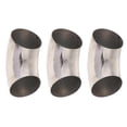 thumbnail image 1 of 3 Tubos De Soldables Con Codo Flexible de material acero Inoxidable Para Coche De 2,5 "63 Mm A 90  degree, 1 of 8