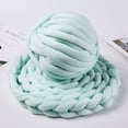 thumbnail image 6 of Chunky Knit Yarn,Velvet Bulky Big Cotton Tube Thick 0.55LB Giant Puffy Stuffed for Handmade Weave Throw Blanket Knot Pillow Cat Nest, 6 of 8