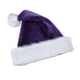 thumbnail image 1 of Sombrero de Papá Noel para Navidad, tocado de invierno, fiesta para celebrar la Navidad, recuerdos de fiesta Púrpura, 1 of 8