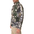 thumbnail image 7 of Realtree & Mossy Oak Men's Fleece Performance Camo 1/4 Zip Jacket, 7 of 7