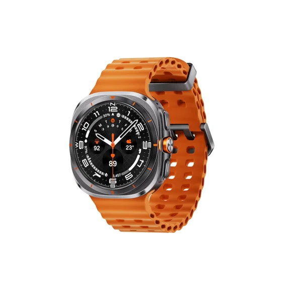 Restored Samsung Galaxy Watch Ultra (GPS   LTE) 47MM Titanium Gray Orange Marine (Refurbished)