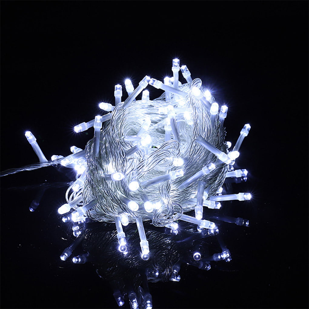 Details about   10M Outdoor Indoor Fairy String Lights Lamps Plug 100 LED Christmas Xmas  Party 