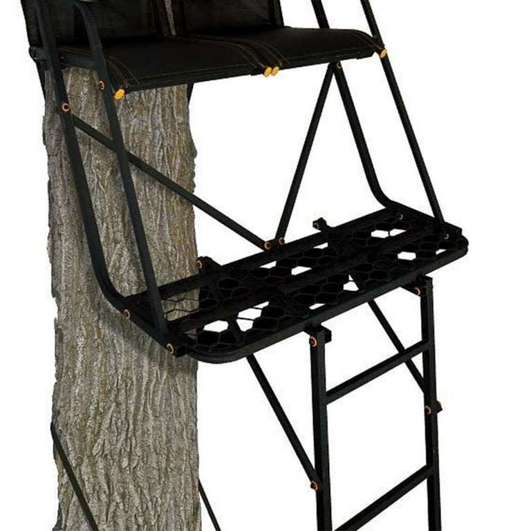 Muddy The Skybox Deluxe 20 Foot 1 Person Hunting Deer Ladder Tree Stand,  Black 
