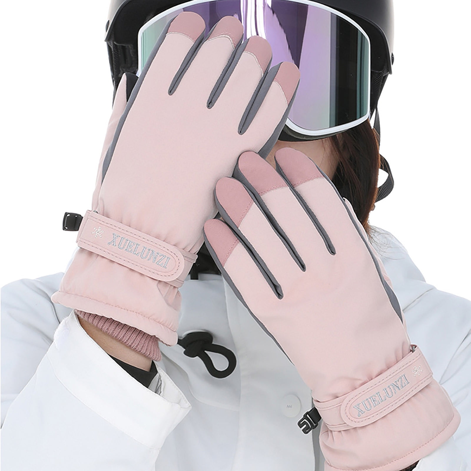 RXIRUCGD Cotton Gloves Clearance Items Outdoor Ski Gloves Keep