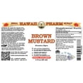 thumbnail image 2 of Brown Mustard (Brassica Nigra) Dry Seed Liquid Extract Tincture. Expertly Extracted by Trusted HawaiiPharm Brand. Absolutely Natural. Proudly made in USA. Tincture 2 Fl.Oz, 2 of 3