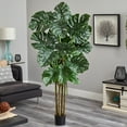 thumbnail image 3 of Nearly Natural 6' Monstera Artificial Tree, 3 of 4