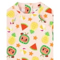 thumbnail image 2 of Cocomelon Girls Pink 1 Piece Swimming Costume, 2 of 5