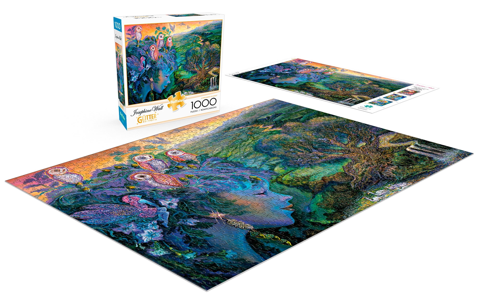 Buffalo Games 1000-Piece Josephine Wall A Parliament of Owls Interlocking Jigsaw Puzzle for Adults Ages 14+