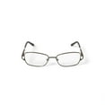 thumbnail image 4 of Madison Avenue Women's MAL108 Rectangular Prescription Eyeglasses with Case, Brown, 4 of 6