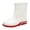 White, variant on AUXDIQ Men Rain Boots Outdoor Garden Boots Waterproof Mid-calf Rain Shoes