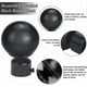 thumbnail image 4 of Curtain rod trim Round Sphere (2 pieces, black), 4 of 5