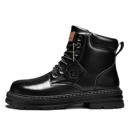 

Men‘s Non Slip Mid Top Martin Boots For Winter