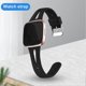 thumbnail image 5 of CHAO Correa de reloj fina resistente al agua de 14 mm para reloj inteligente Fitbit Versa2/Versa Lite/Versa Small gris, 5 of 5