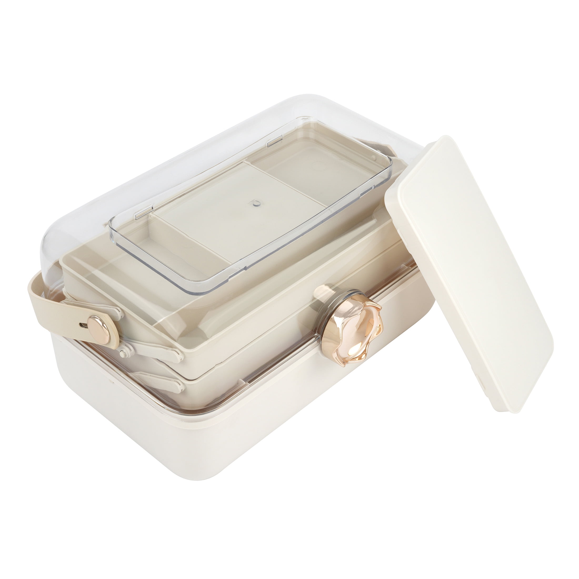 Medium Taupe Storage Box by Artist's Loft - Store - Organize - and Transport Art and Crafting Supplies - 1 Pack