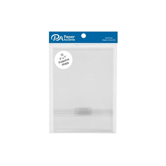 Protective Wrap 5x7 Clear 10pc