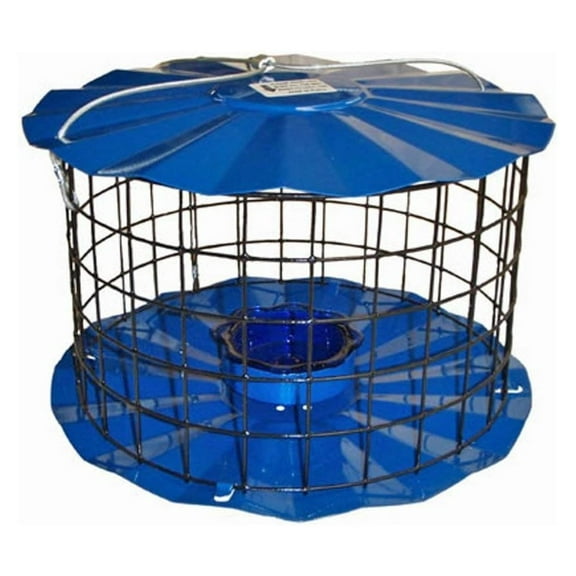 Bluebird Feeder - Includes Meal Worm Cup - Designed to Keep Squirrels Out - Made in The USA