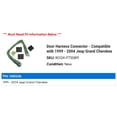 thumbnail image 2 of Door Harness Connector - Compatible with 1999 - 2004 Jeep Grand Cherokee 2000 2001 2002 2003, 2 of 2