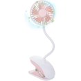thumbnail image 1 of Usb Portable Clip On Stroller Fan, 3 Speeds Settings, Flexible Bendable Mini Personal Desk, 1 of 4
