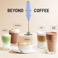 thumbnail image 3 of Batidor triple Milk Frother Zulay Kitchen Tornado con pilas, 3 of 7