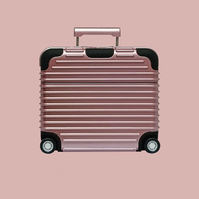 OUSITAID Cute Luggage Case for AirpodsPro2/Pro2/3 Generation Headphone Case