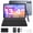 Gray, variant on POCKAM P13 13.4 inch Tablets, 2.4K 120Hz Android 16 Tablet with Gemini AI, 48GB RAM 128GB ROM, 12000mAh Battery,Widevine L1,13MP + 8MP Camera, Dual Speakers, Tablet with Keyboard & Pen-Case