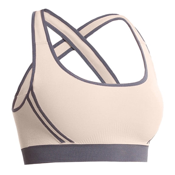 DuoJiaJ Women's Bra Without Underwire Comfortable Bustiers Top Non Wired Soft Bra Sleep Nursing Sports Bralette In Many Colours T-Shirt Bras Beige