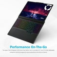 thumbnail image 5 of Lenovo Legion 5 Gaming Laptop, 15.1" OLED WQXGA 165HZ, AMD Ryzen AI 7 350, NVIDIA GeForce RTX 5070, 64GB DDR5 RAM 2TB SSD, RGB Backlit KB, Wi-Fi 7, Win 11 - Eclipse Black, 5 of 6