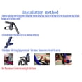 thumbnail image 3 of Freno de mano de repuesto para andador Hugo con cable de 97 cm y frenos de bloqueo de rueda ajustables. Compatible con andadores de 3/4 de todas las marcas., 3 of 4