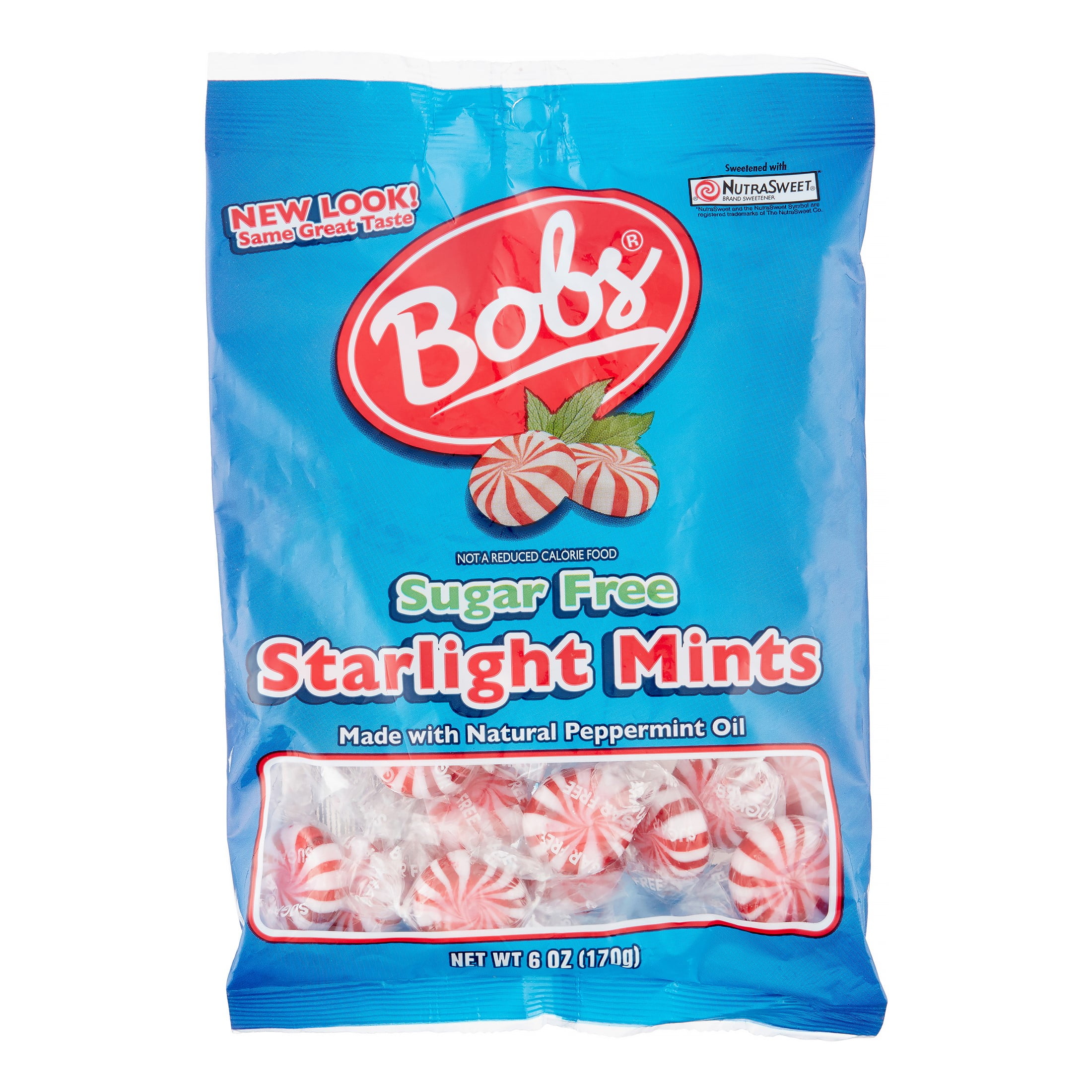 Bob's Sugar Free Starlight Mints, Peppermint, 6 Oz by Ferrara Candy Company