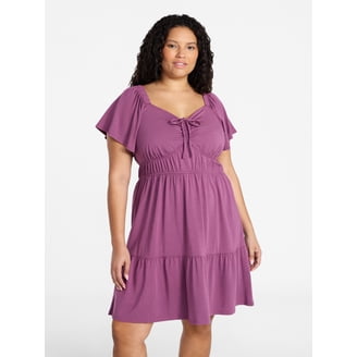 Terra & Sky Women's Plus Size Scuba Knit Midi Tank Dress, Sizes 0X-5X - Walmart.com Terra & Sky Women's Plus Size Scuba Knit Midi Tank Dress, Sizes 0X-5X - Walmart.com