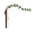 thumbnail image 5 of Jarrón nórdico colgante de pared para plantas, contenedor de flores de pared, jarrón de madera para bonsáis Nuez, 5 of 5