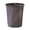 Gray, variant on 9/12 Liter Round Trash Can, Colorful Plastic Trash Can with One-piece Pressure Ring, Open Top Wastebasket Recycling Bin for Bedroom Office Kitchen