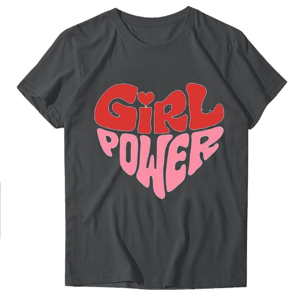Blusas de Manga Corta para las Mujeres Divertido Impreso Cuello Redondo Tee, Vintage Humor Gráfico Blusas de Primavera para las Mujeres