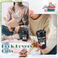 thumbnail image 7 of 12 Pcs Book Lovers Gifts Bulk, 16oz Library Reading Theme Coffee Cups with Lids, Book Club Appreciation Gifts for Bookish Teacher Students Employee (Black), 7 of 7