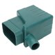 thumbnail image 3 of Sistema de recolección de agua de lluvia Sistema de conector desviador de agua de bajante estándar con manguera de 40 pulgadas para jardín de césped Verde, 3 of 13