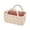 B, variant on Quilted Fabric Storage Basket with Handles Desktop Organizer Bin for Snacks Sundries Cosmetics and Household Small Items
