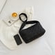 thumbnail image 5 of Bolsos cruzados de moda Bolso acolchado de gran capacidad Sólido para compras de viaje, 5 of 9