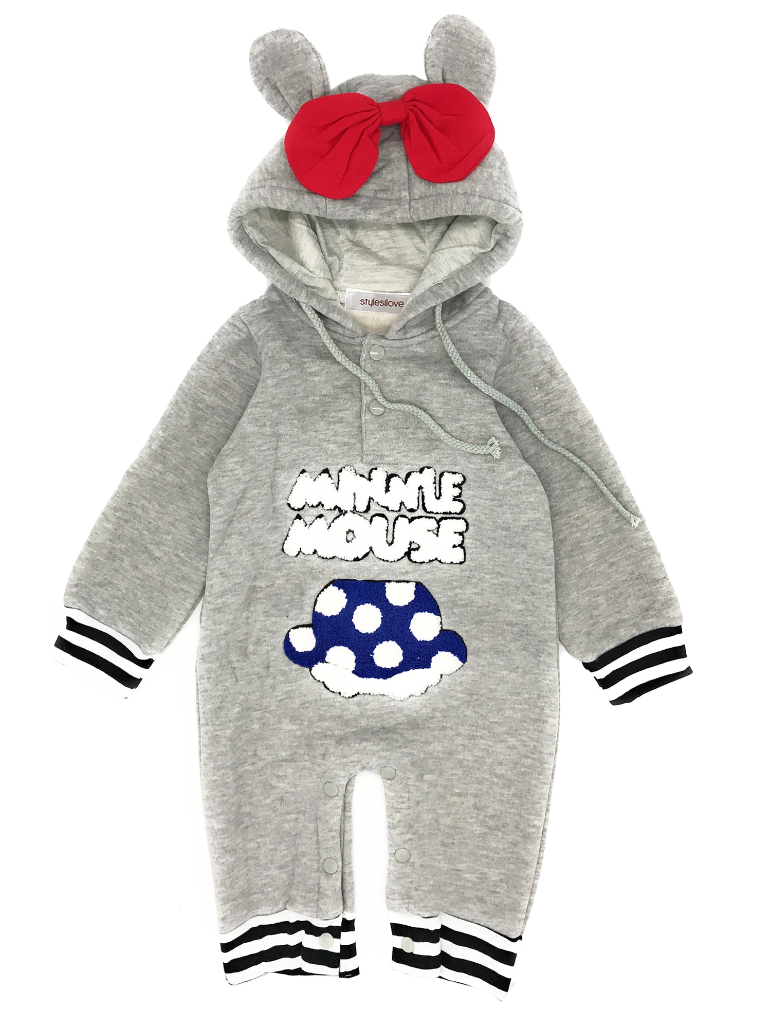 stylesilove Unisex Baby Cute Cartoon Animal Hooded Costume Outfit