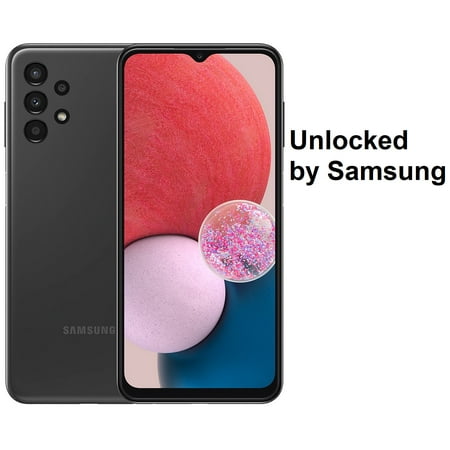 Samsung Galaxy A13 A135U 32GB GSM/CDMA Unlocked Android Smartphone (USA Variant)- Black