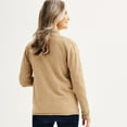 thumbnail image 2 of Women's Croft & Barrow® The Extra Soft Closureless Cardigan Color: Gray Heather Size: XX LARGE, 2 of 4