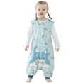 thumbnail image 2 of Kids Bag Girls Baby Cartoon Jumpsuit Wearable Sleep Boys Toddler Blanket Girls Romper&Jumpsuit, 2 of 3
