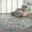 Ivory/Light Blue, variant on Nourison Passion Bohemian Ivory/Pink 8' x 10' Area Rug, (8x10)