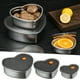 thumbnail image 1 of Xihbxyly Fiambrera Bento de Acero Inoxidable, Hermética, con Tapa Sellada, Apta para Uso Alimentario, Mantiene La Comida Fresca, Apta para Microondas, Portátil, Acero Inoxidable 304, 600 Ml, Ideal pa, 1 of 2
