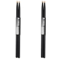thumbnail image 2 of Baquetas 5A color negro StickBlack 2Pares 4Pzas Baquetas 5A 41cm Diámetro: 1.43cm Maple Blanco., 2 of 2